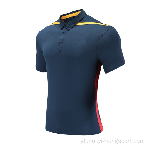 Custom Printing Rugby Jerseys Mens Dry Fit Polo Sports Shirt Manufactory